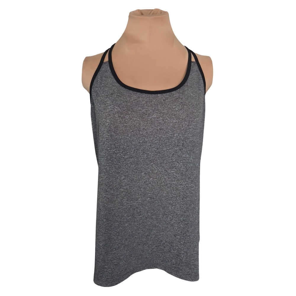 C9 by Champion Gray Racerback Tank & Red V-Neck Activewear Bundle Womens L